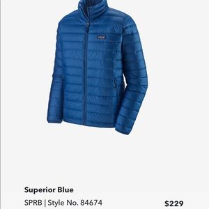 Patagonia Down Sweater Jacket